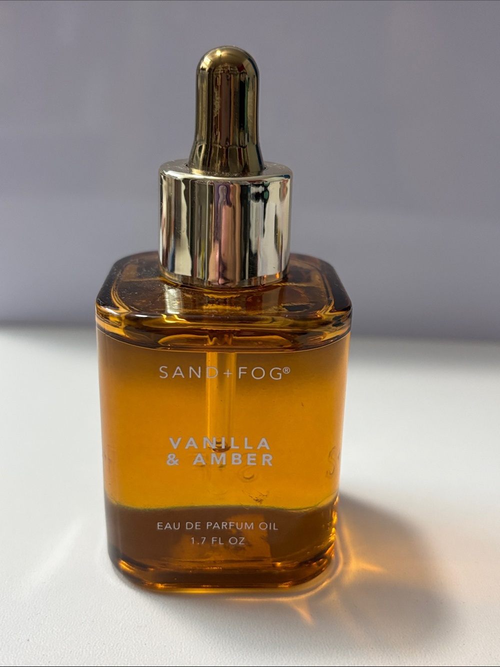 Sand  + Fog   Vanilla & Amber 1.7 dropper